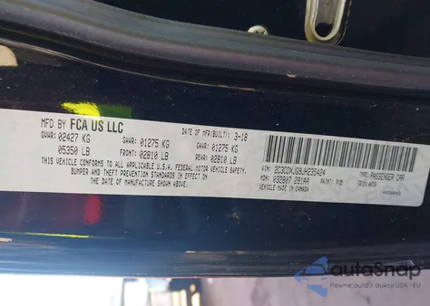 2018 Dodge Charger Gt Awd from USA, damaged, VIN 2C3CDXJG9JH235424